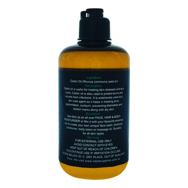 ORGANIC CASTOR OIL, COLD-PRESSED, 100% PURE, NATURAL - Image 18